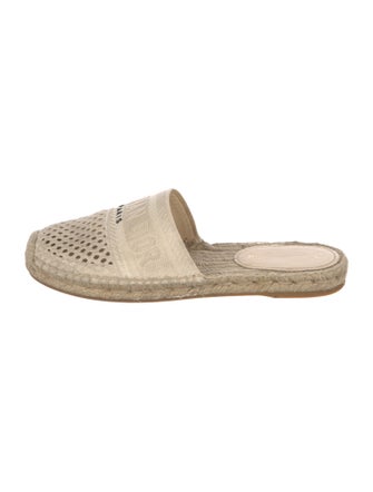 Christian Dior Canvas Espadrilles