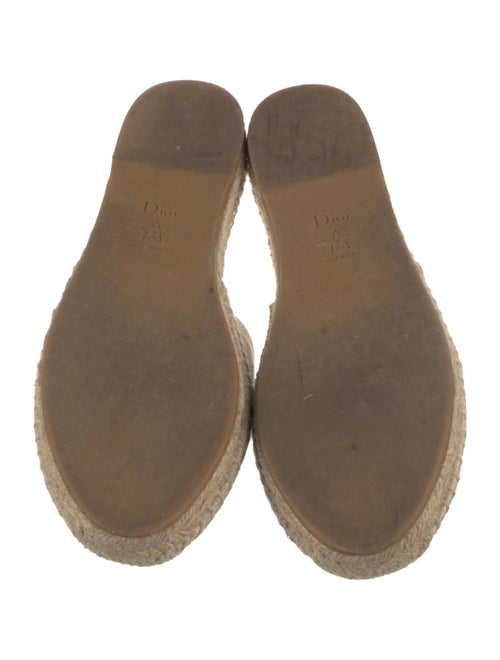 Christian Dior Canvas Espadrilles