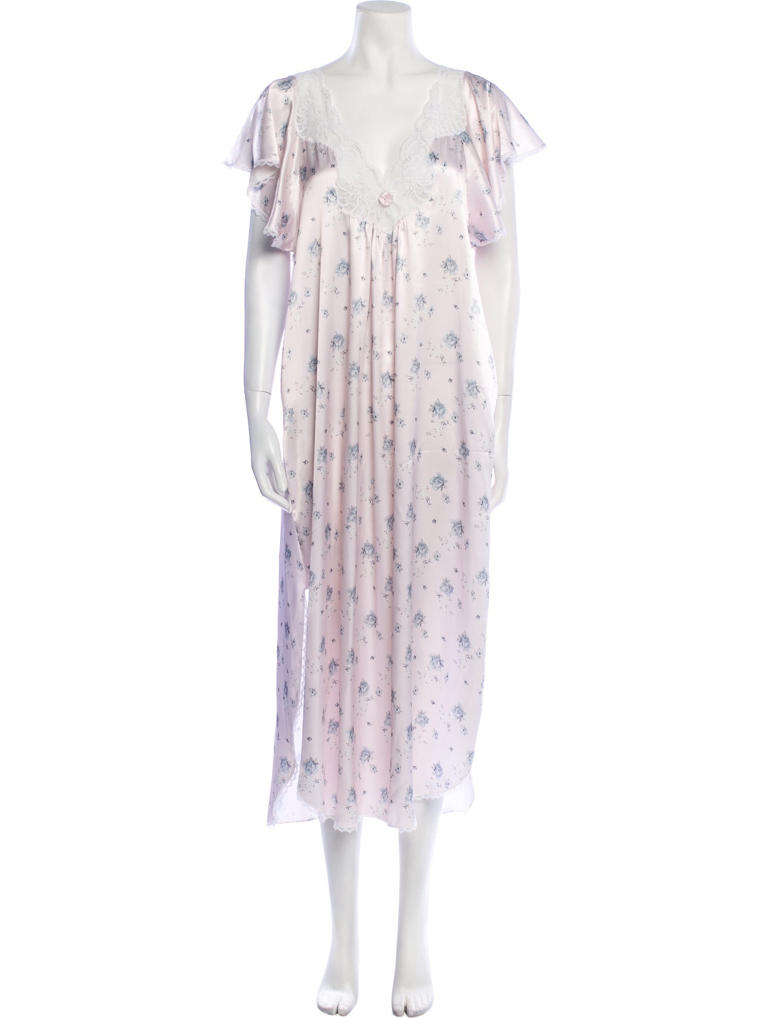Christian Dior Floral Print Robe