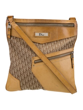 Christian Dior Canvas Messenger Bag