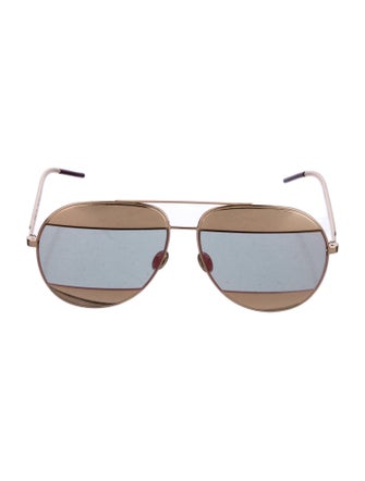 Christian Dior Split 1 Aviator Sunglasses