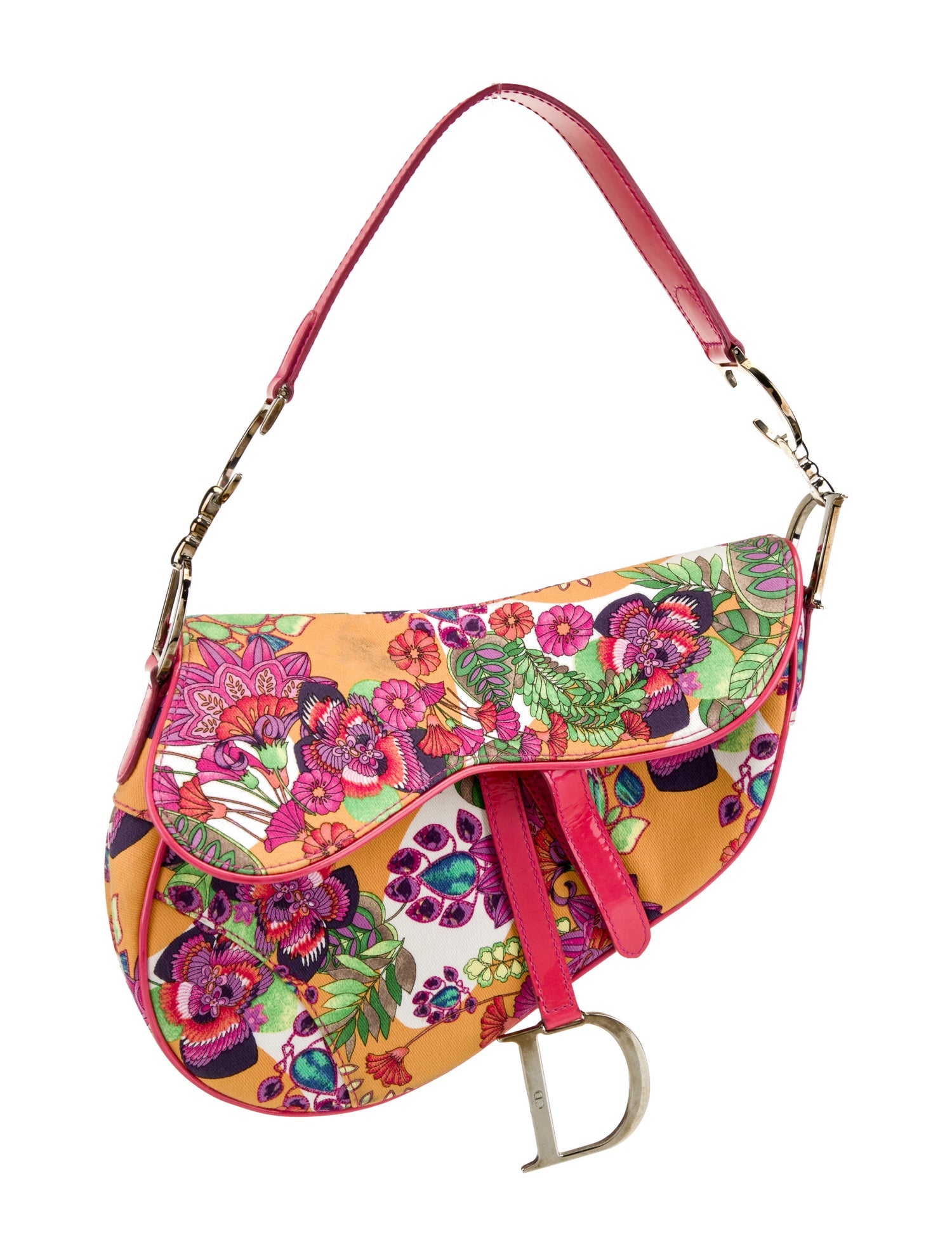 Christian Dior Canvas Saddle Vintage