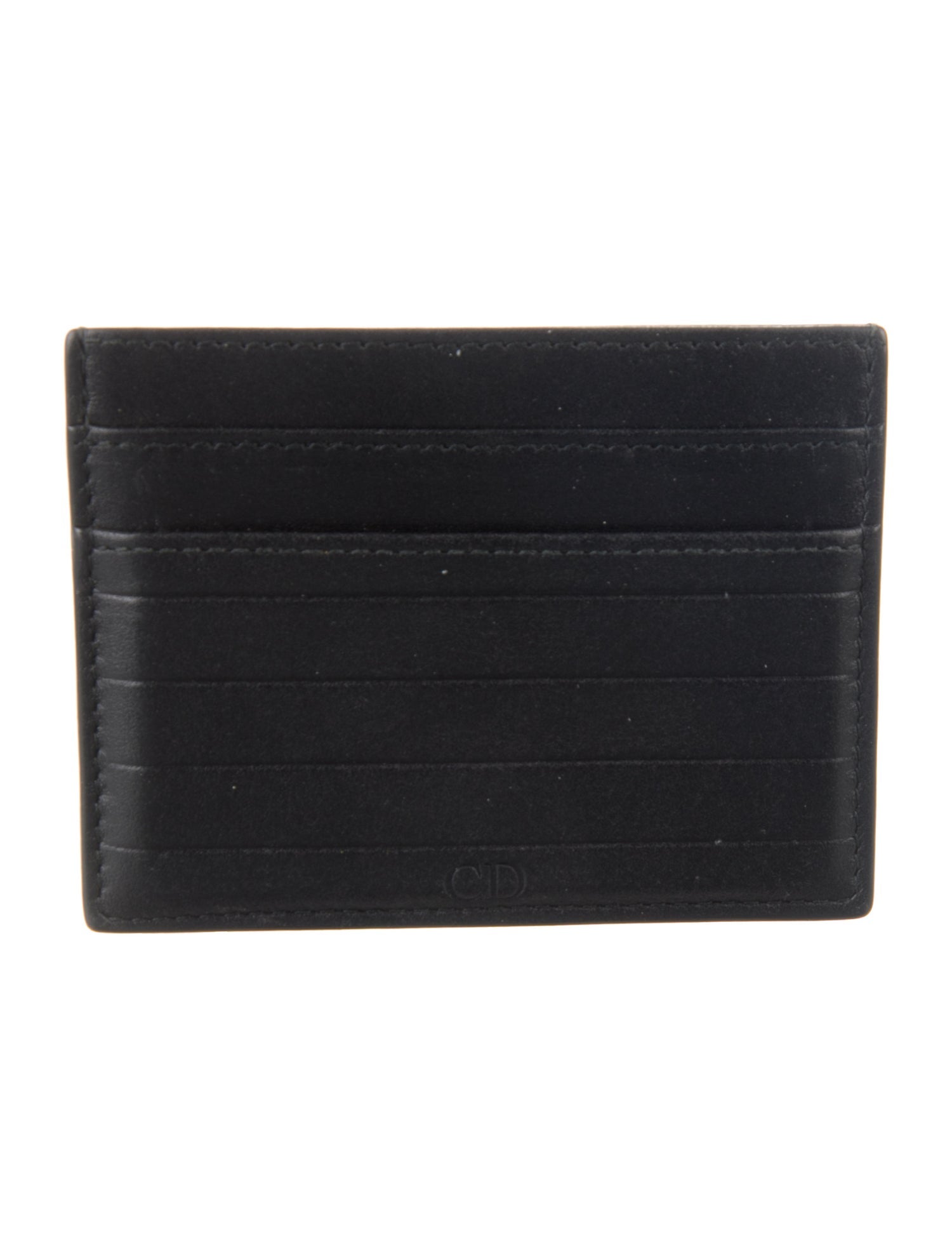 Dior Homme 2017 Embossed Leather Card Holder