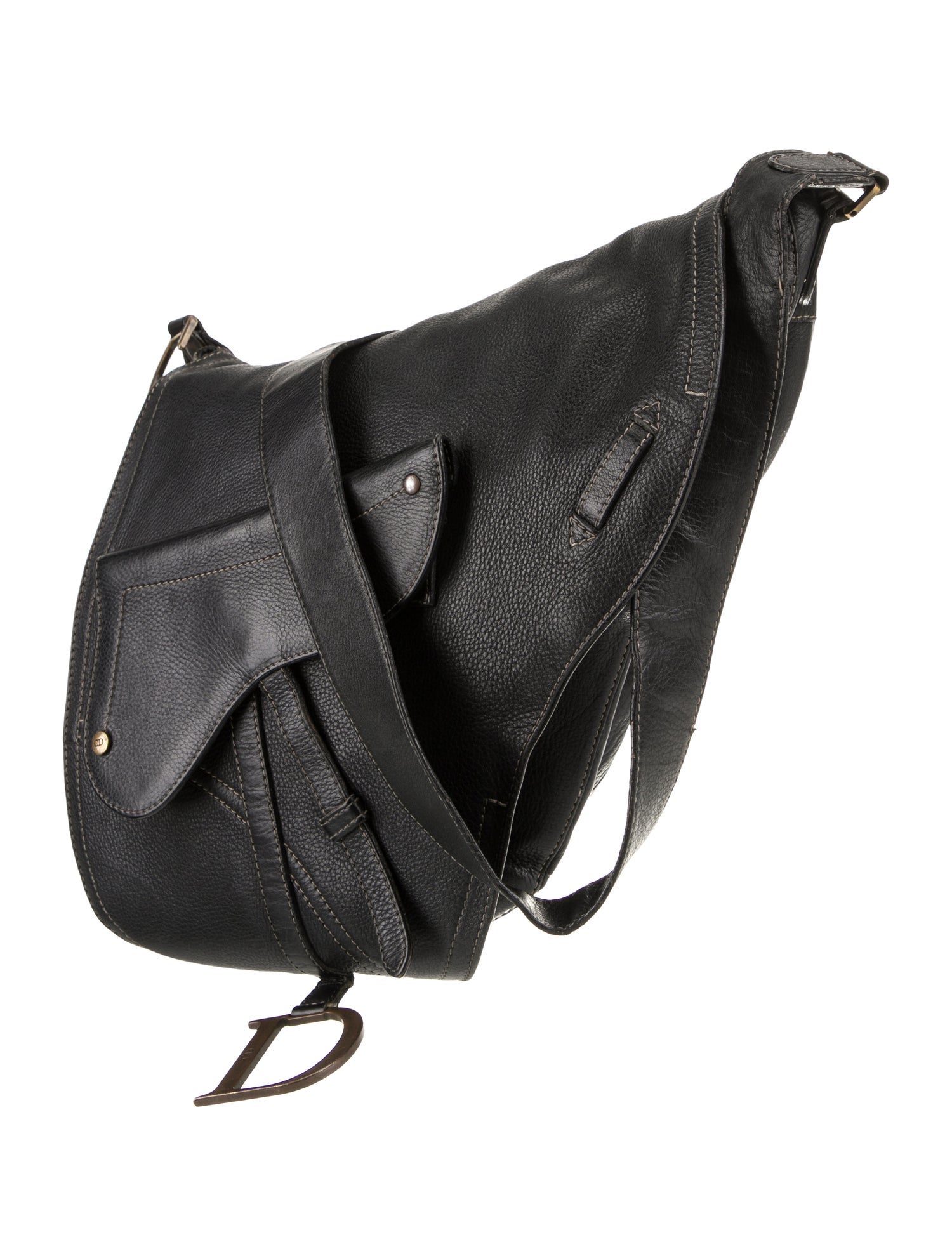 Christian Dior Leather Saddle