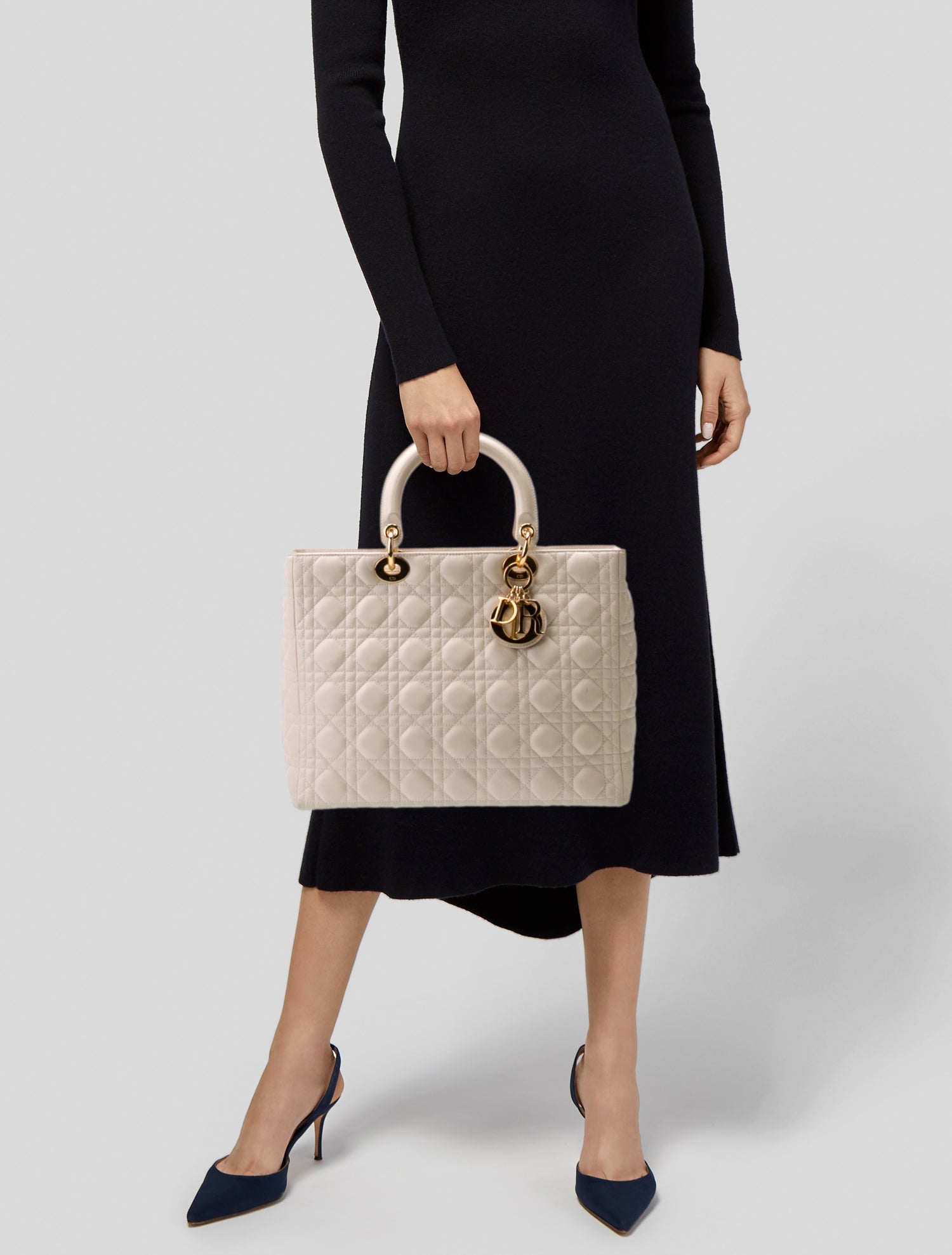 Christian Dior Cannage Lady Dior Large