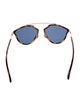 Christian Dior Round Tinted Sunglasses