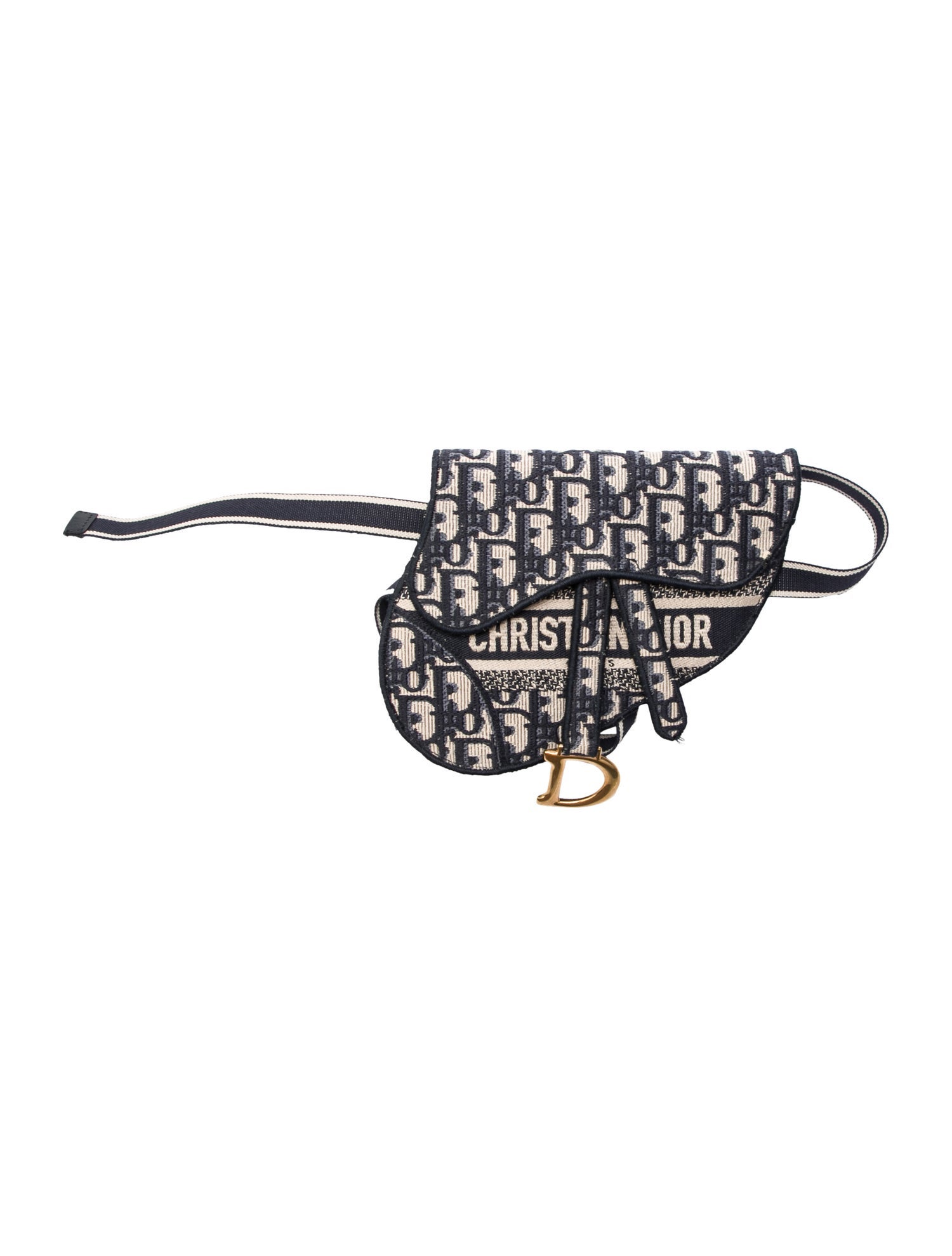 Christian Dior Oblique Jacquard Oblique Saddle