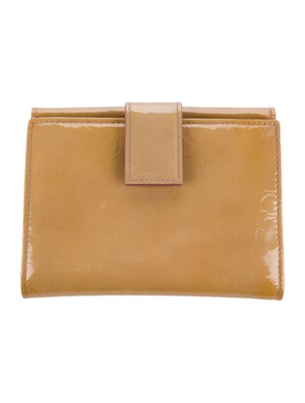 Christian Dior Vintage Diorissimo Pattern Compact Wallet