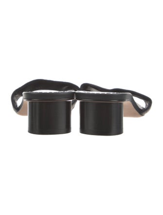 Christian Dior Canvas Printed Slides