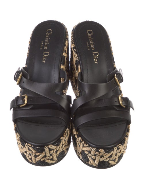 Christian Dior Jute Slides