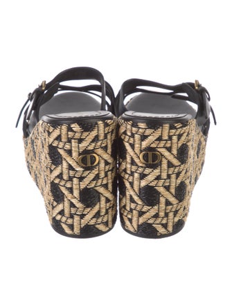 Christian Dior Jute Slides
