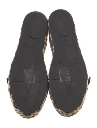 Christian Dior Jute Slides