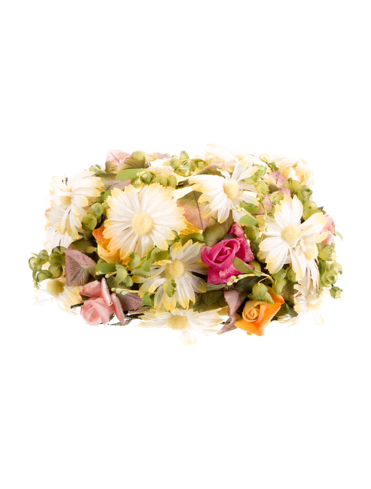 Christian Dior Flower Embellished Hat