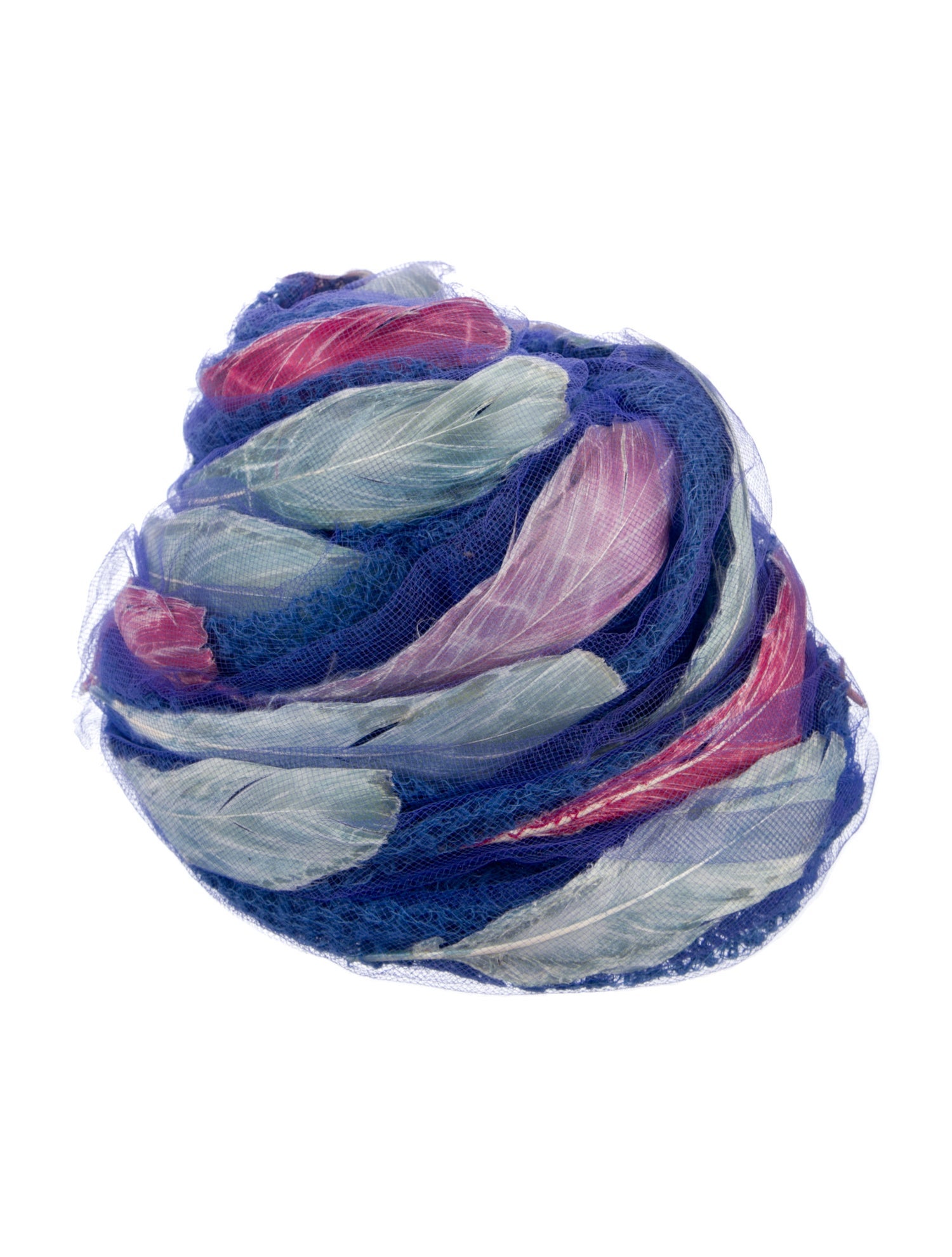 Christian Dior blue multicolored Mesh Hat