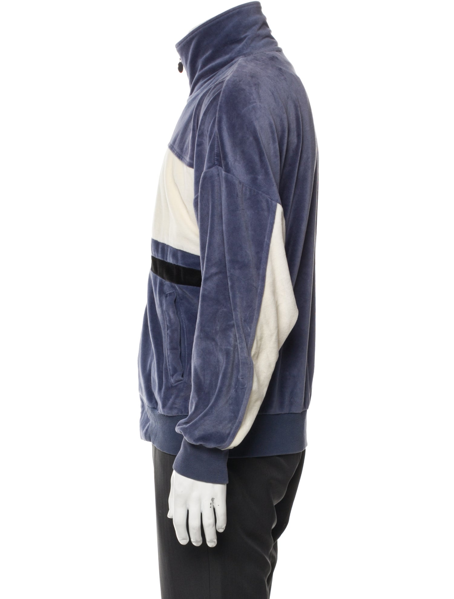 Christian Dior Bee Accent Colorblock Pattern Jacket