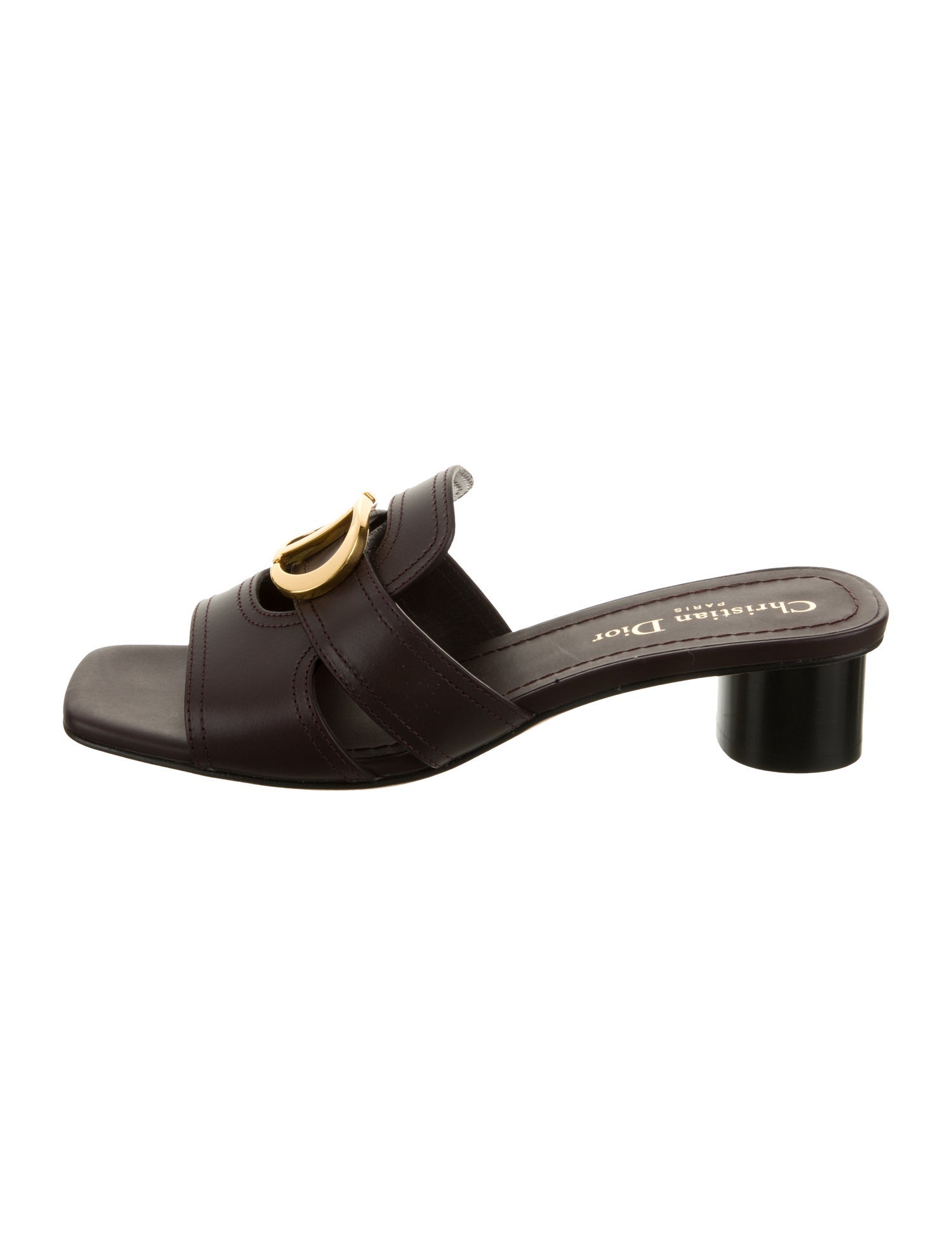 Christian Dior Leather Slides