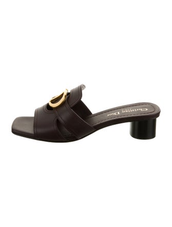 Christian Dior Leather Slides