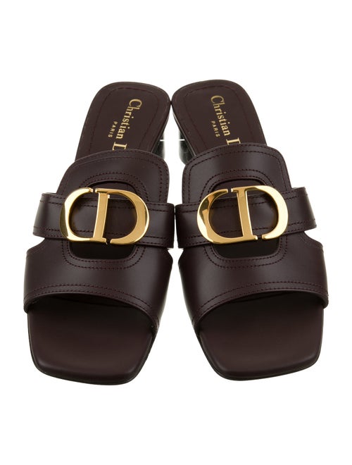 Christian Dior Leather Slides
