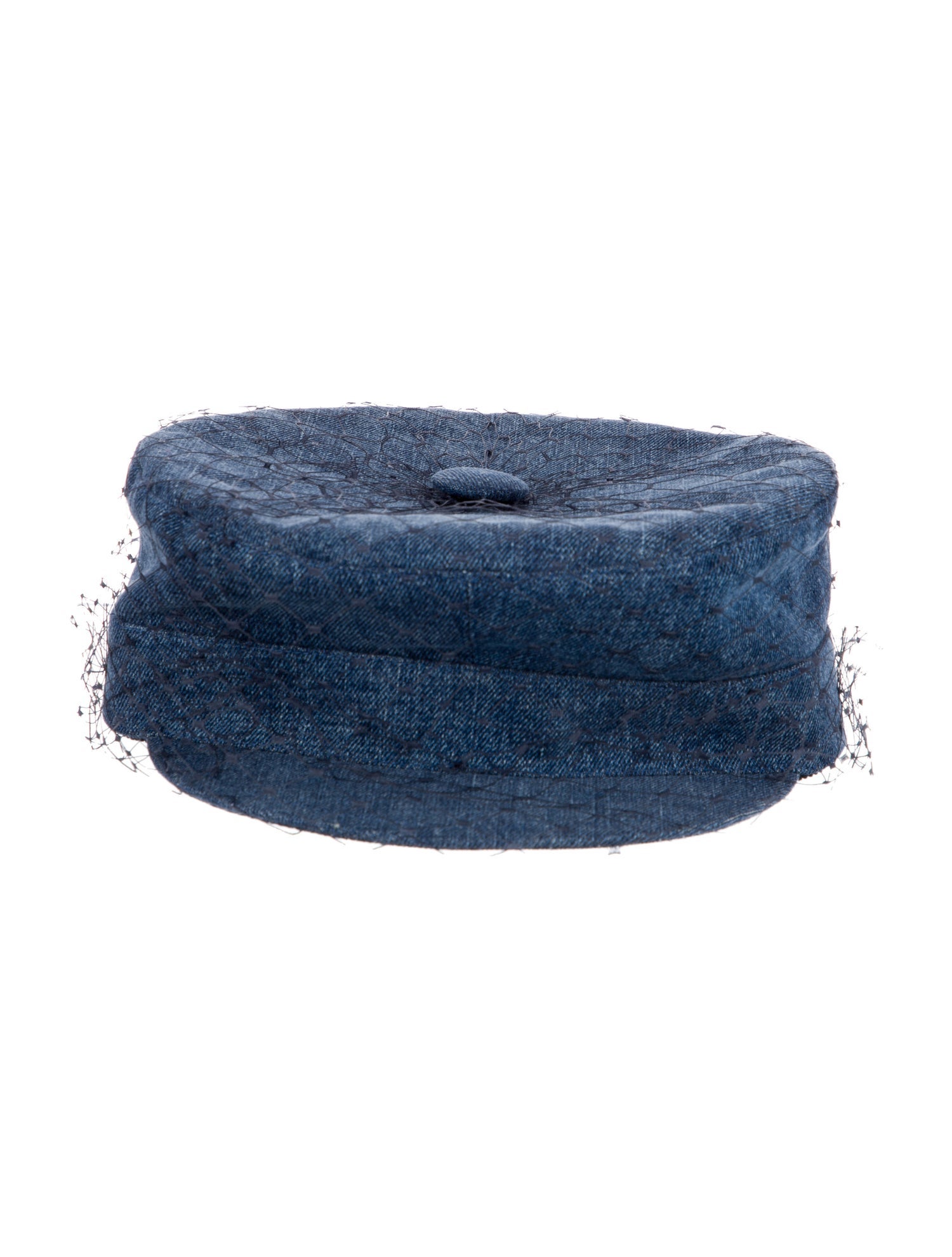 Runway Marc Jacobs 2019 Knit Feather-Trimmed Hat w/ Tags