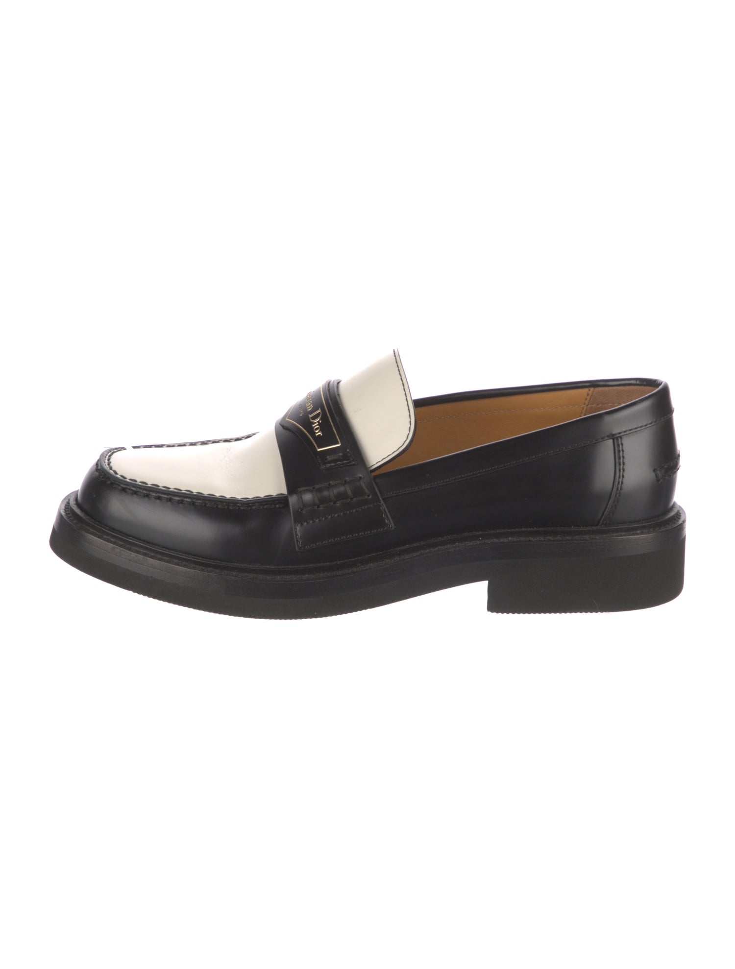 Christian Dior Leather Loafers