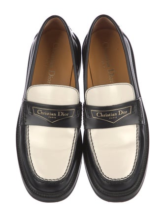 Christian Dior Leather Loafers