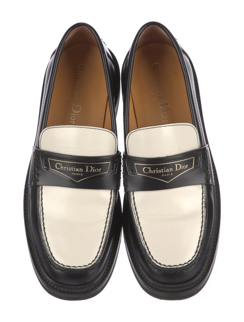 Christian Dior Leather Loafers