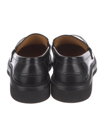 Christian Dior Leather Loafers