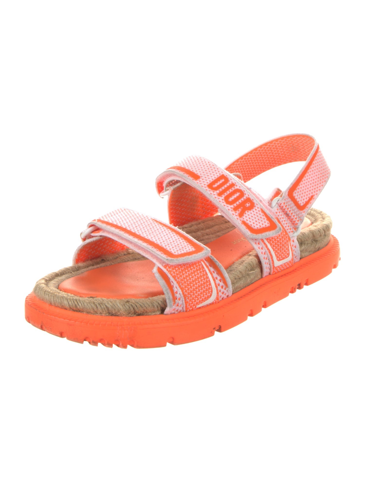 Christian Dior Printed Slingback Sandals