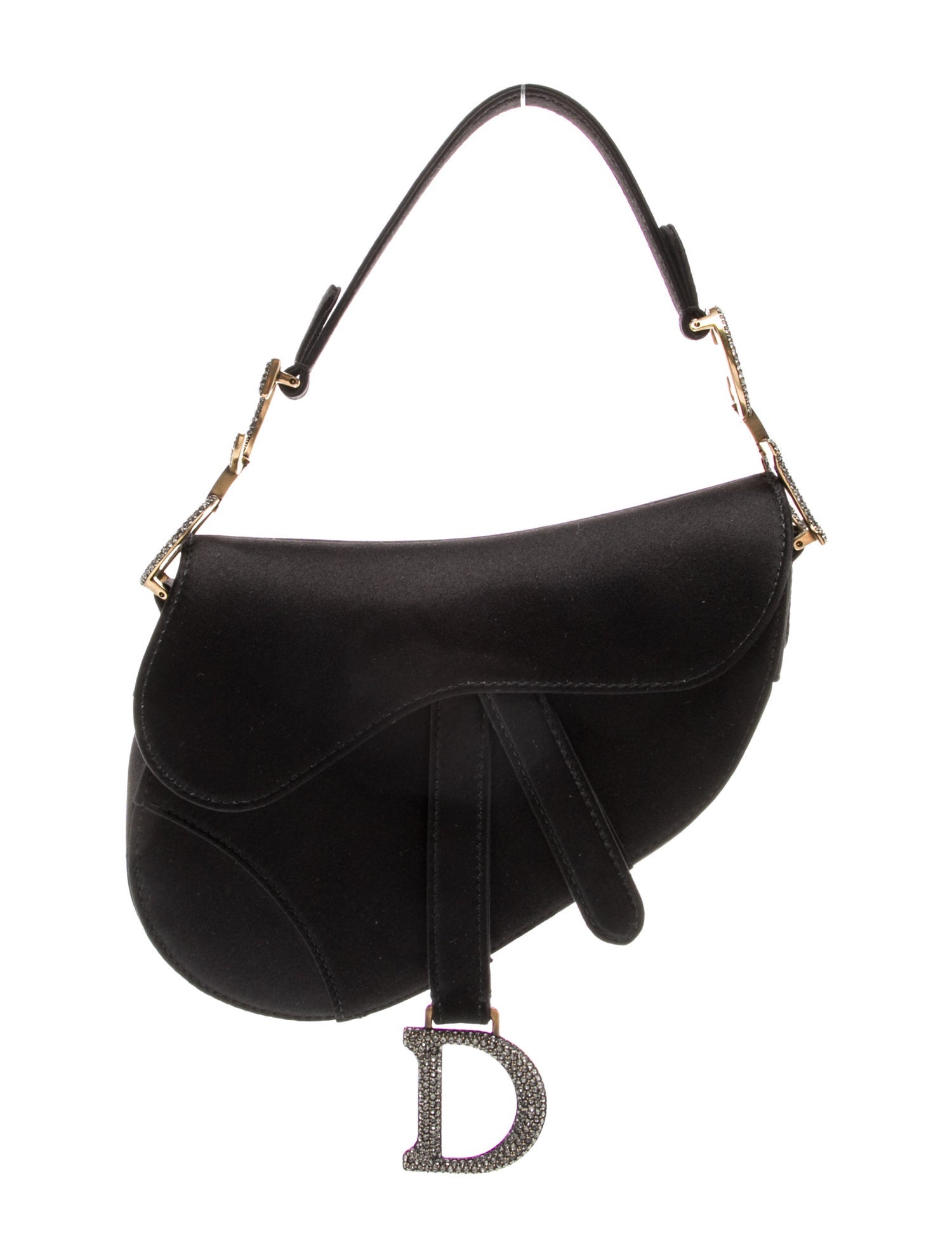 Christian Dior Satin Saddle