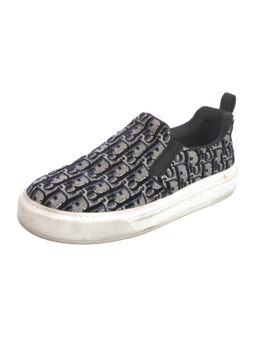 Christian Dior Oblique Jacquard Velvet Espadrilles
