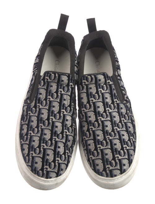 Christian Dior Oblique Jacquard Velvet Espadrilles