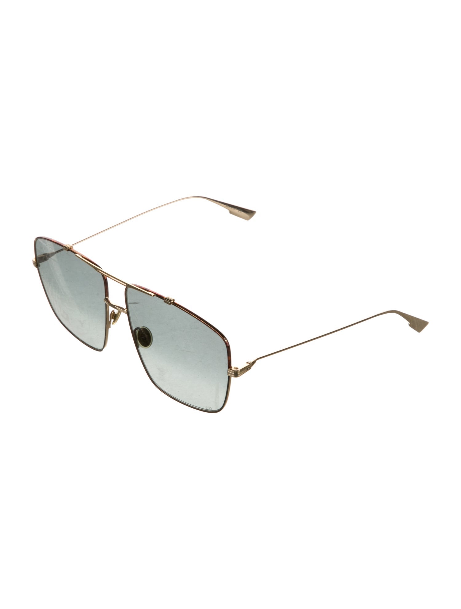 Christian Dior Aviator Tinted Sunglasses