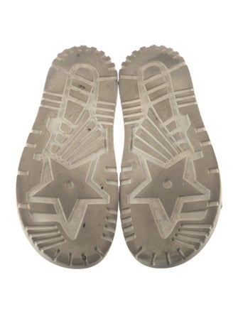 Christian Dior Canvas Printed Slides