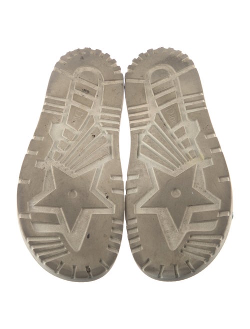 Christian Dior Canvas Printed Slides