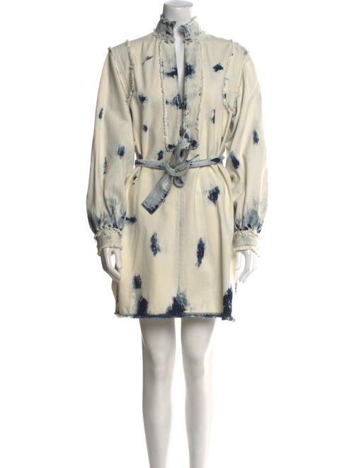 Christian Dior Printed Mini Dress