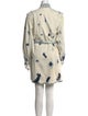 Christian Dior Printed Mini Dress