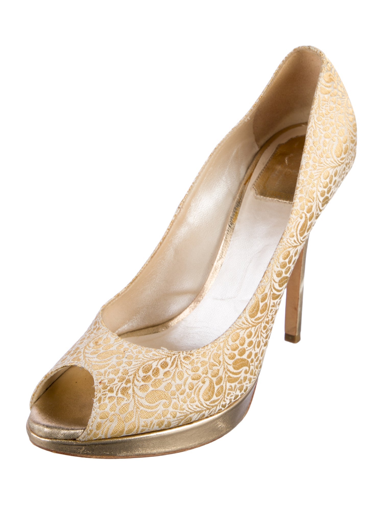 Christian Dior Printed Pumps