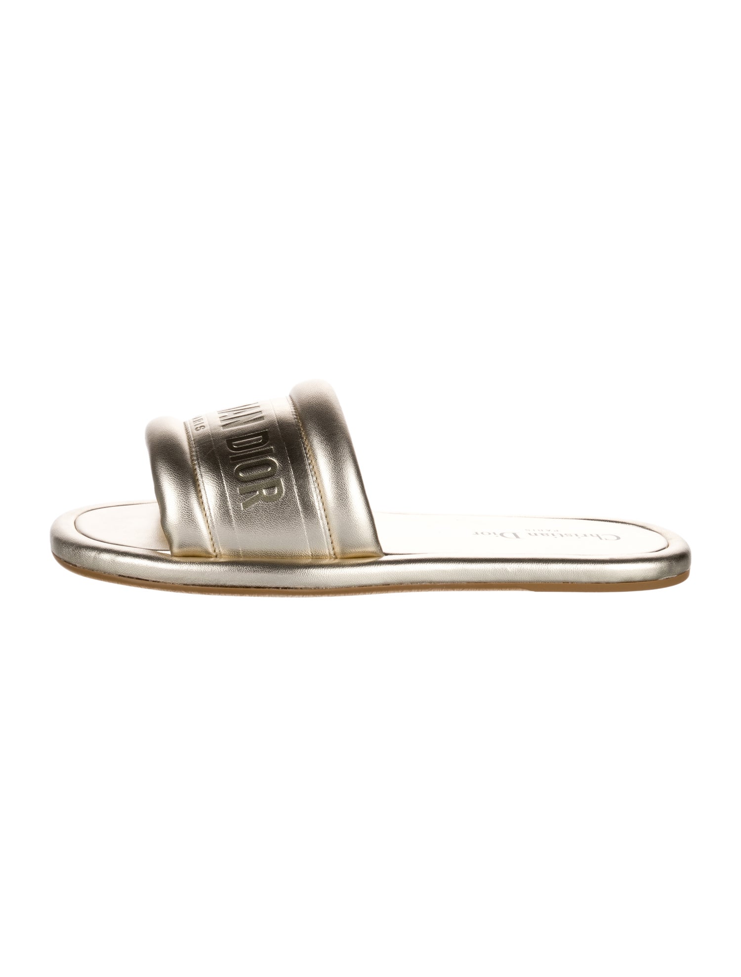 Christian Dior Leather Slides