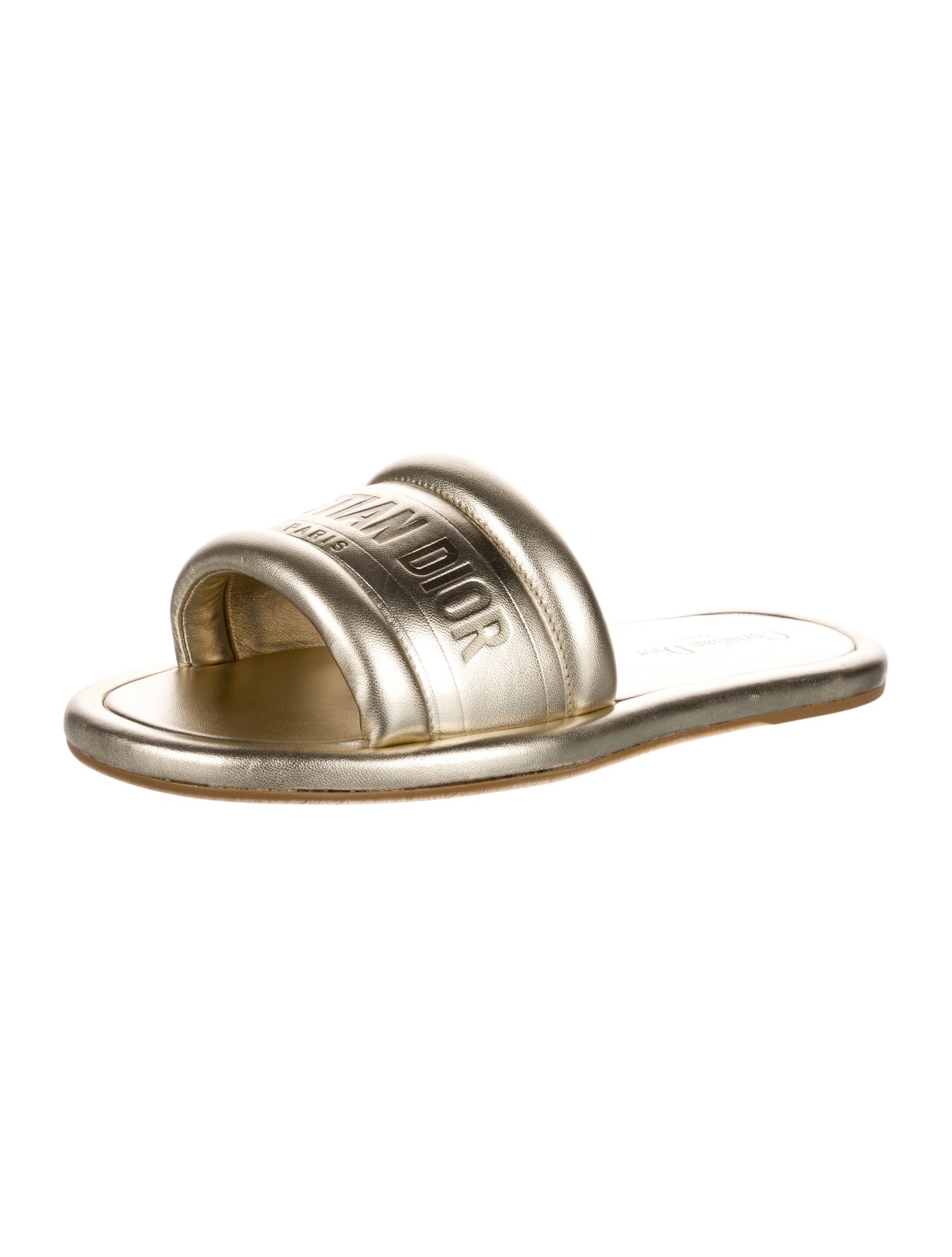 Christian Dior Leather Slides