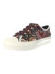 Christian Dior Printed Embroidered Accent Sneakers