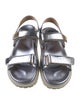 Christian Dior Patent Leather Striped Slides