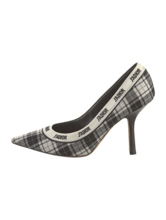 Christian Dior Wool Printed Pumps
