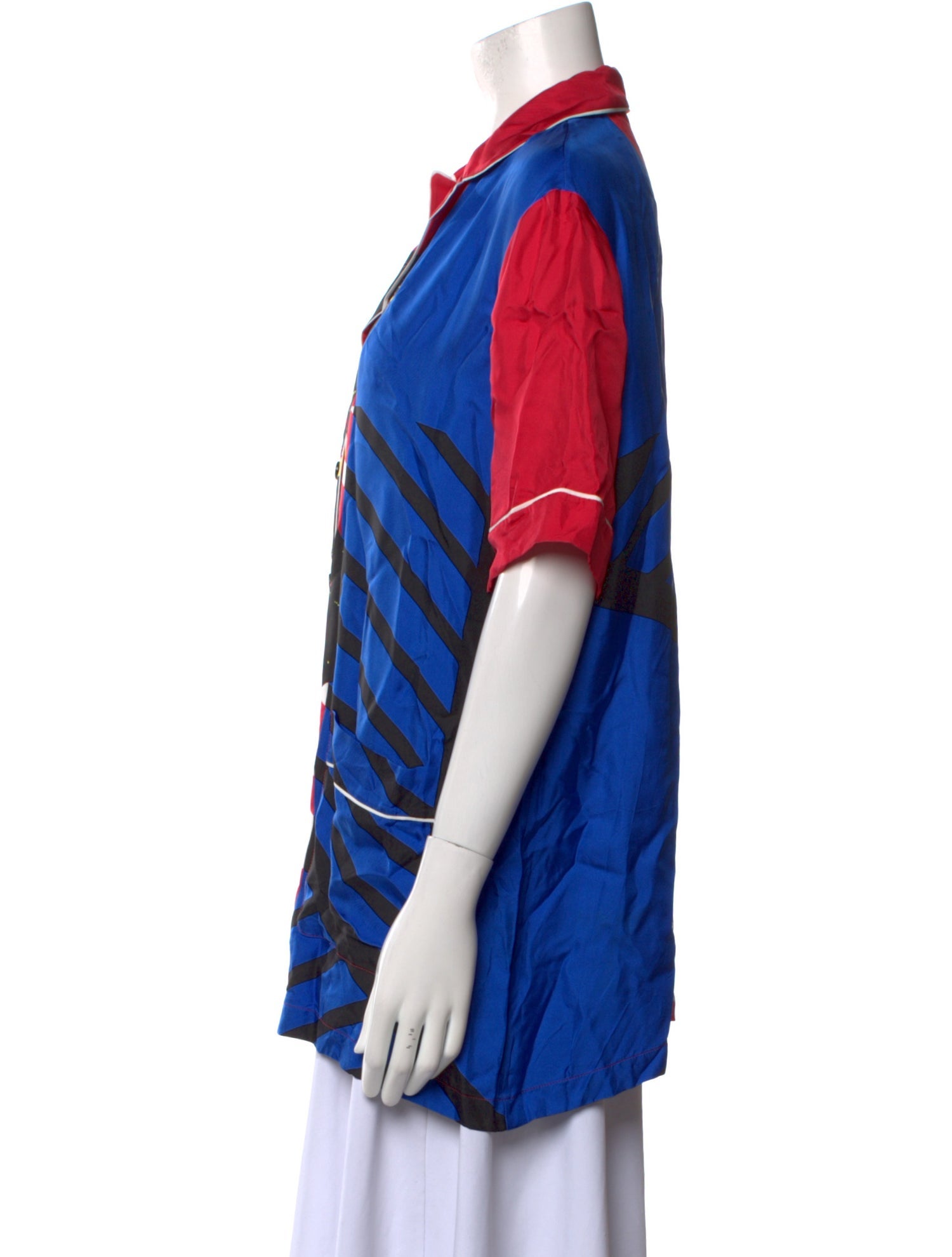 Christian Dior Silk Printed Tunic w/ Tags