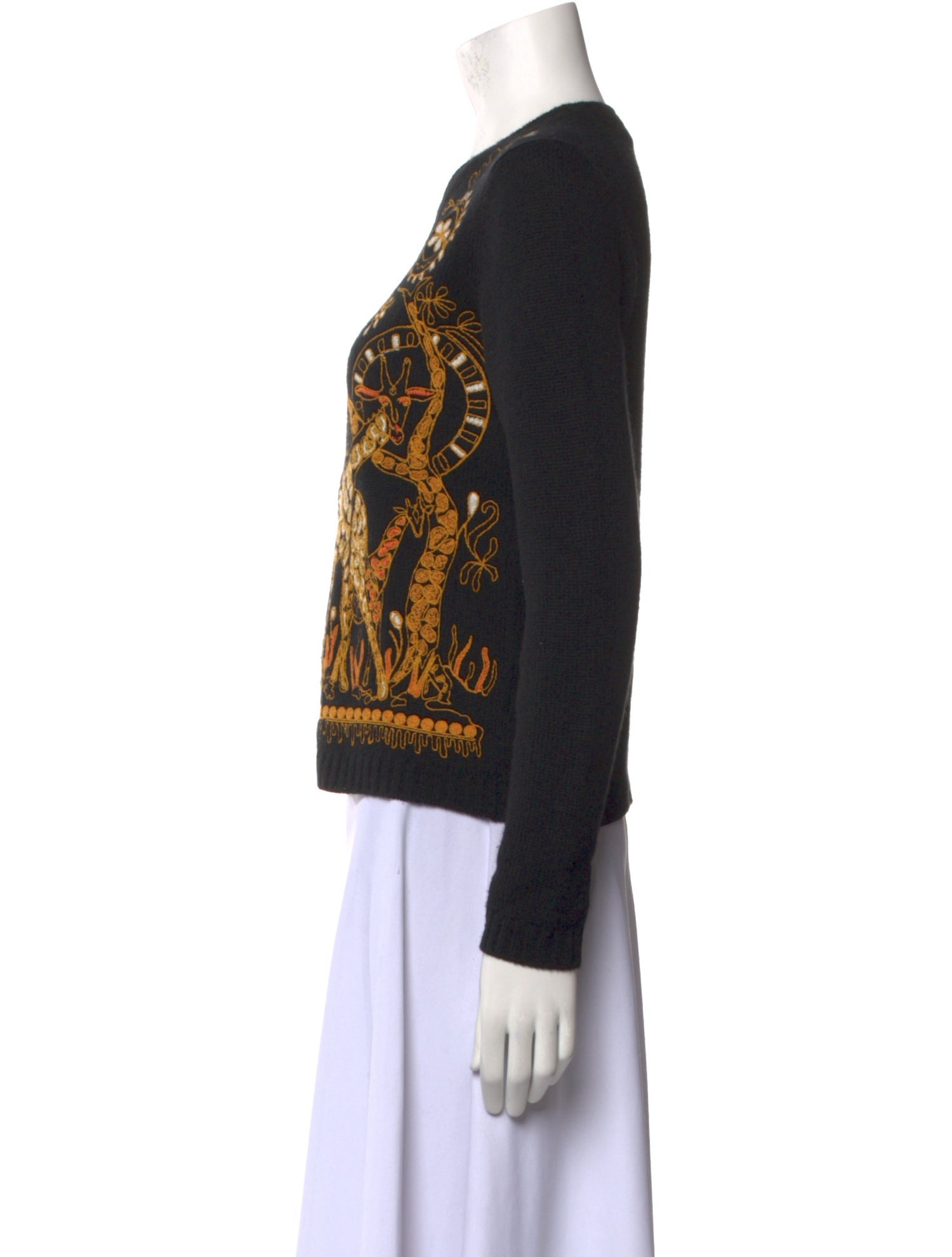Christian Dior Cashmere Printed Sweater