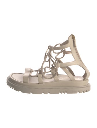 Christian Dior Leather Gladiator Sandals