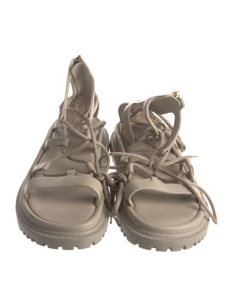 Christian Dior Leather Gladiator Sandals