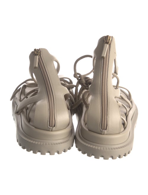 Christian Dior Leather Gladiator Sandals