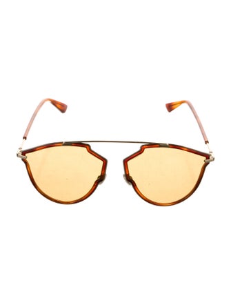 Christian Dior Aviator Tinted Sunglasses