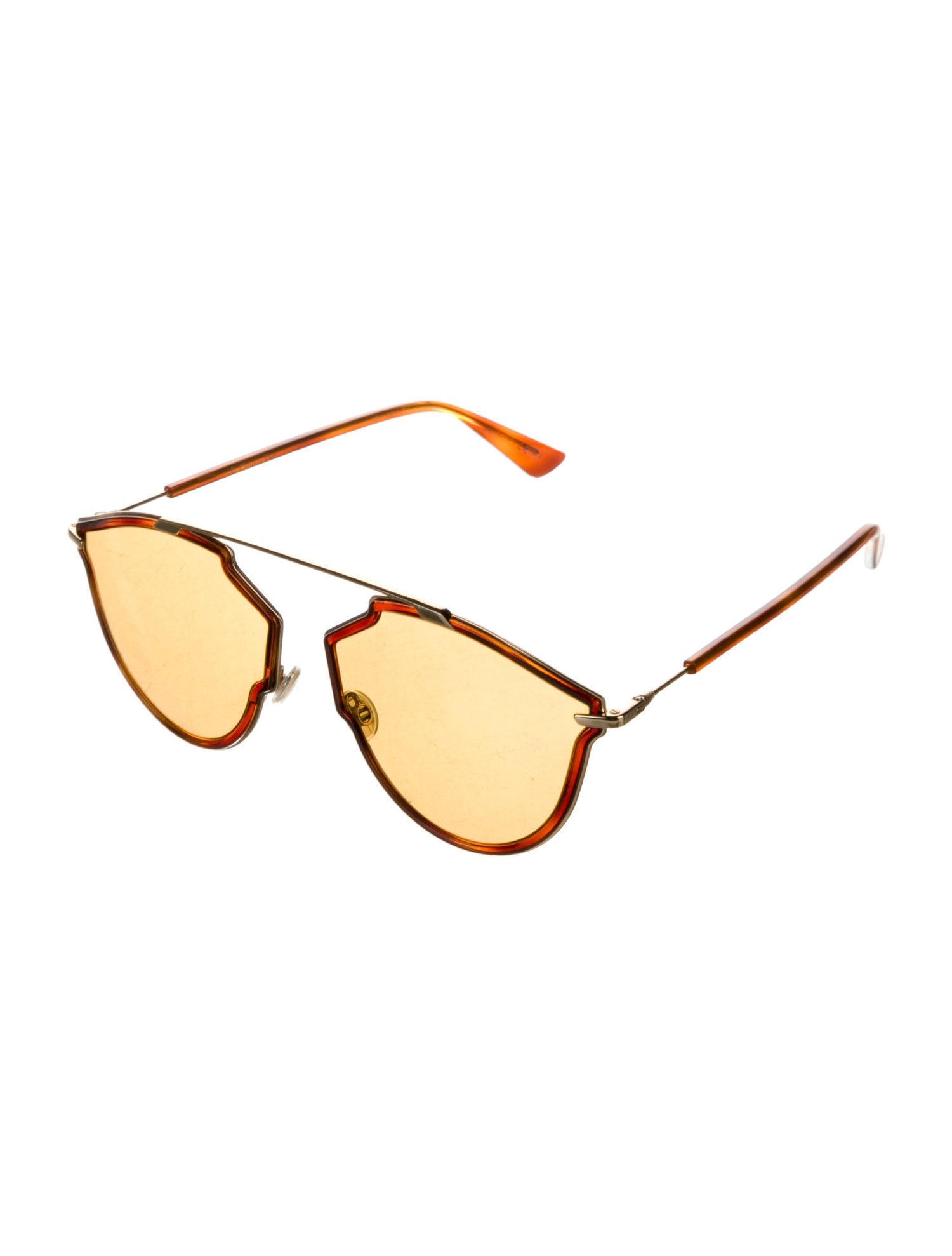 Christian Dior Aviator Tinted Sunglasses