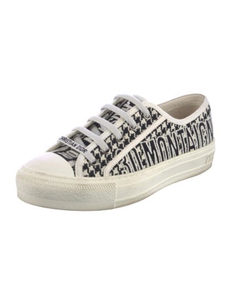Christian Dior Canvas Patterned Sneakers
